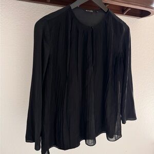 Massimo Dutti Pleated Blouse